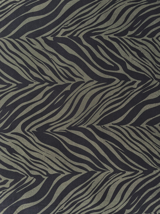 LIAN: Soie imprimé zébré