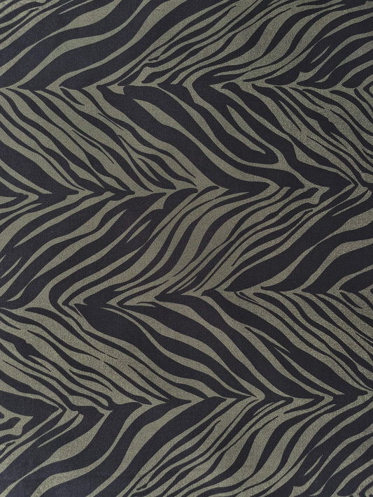 LIAN: Soie imprimé zébré