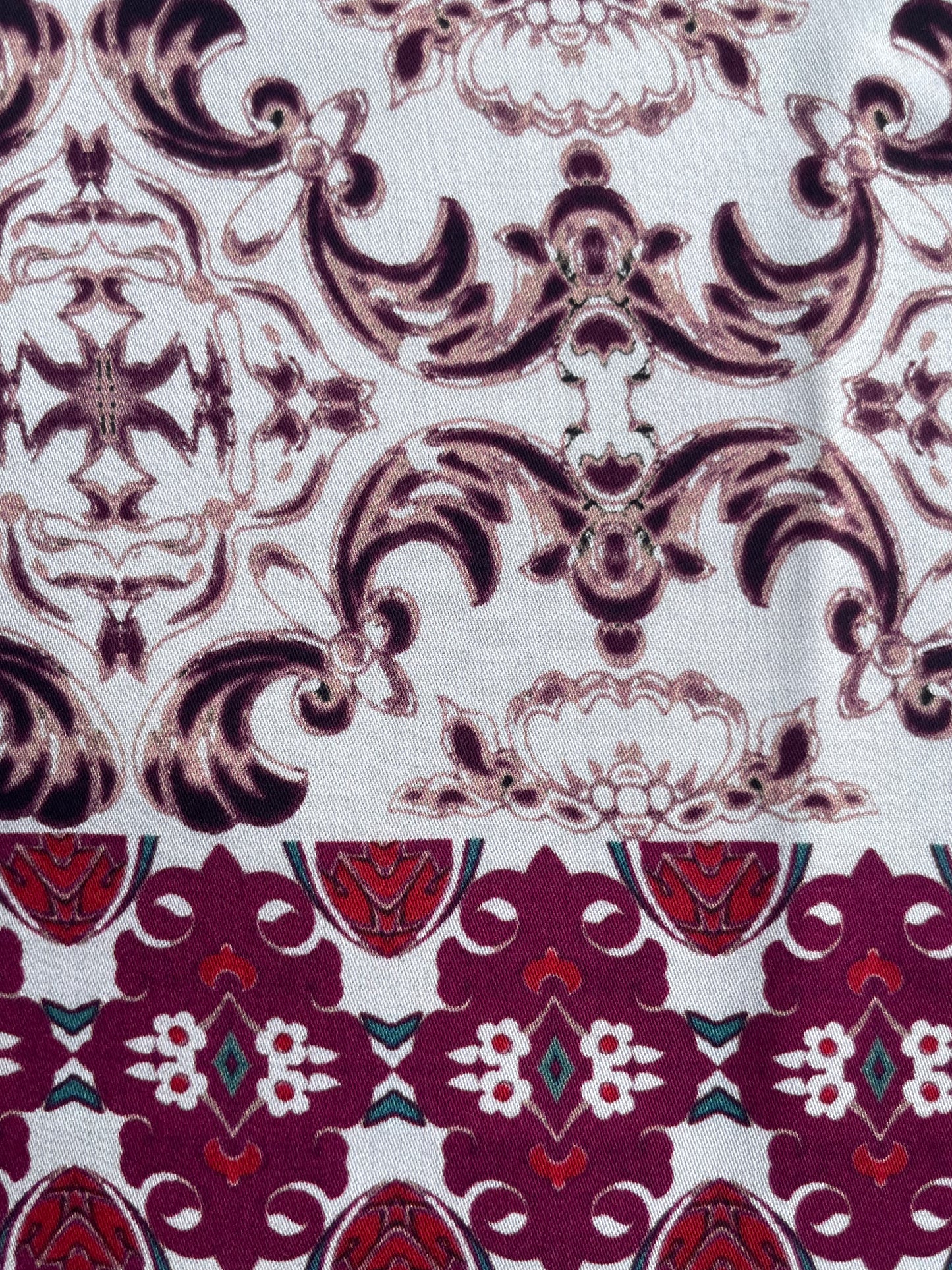 CALLISTA: Crêpe Viscose multi-imprimé