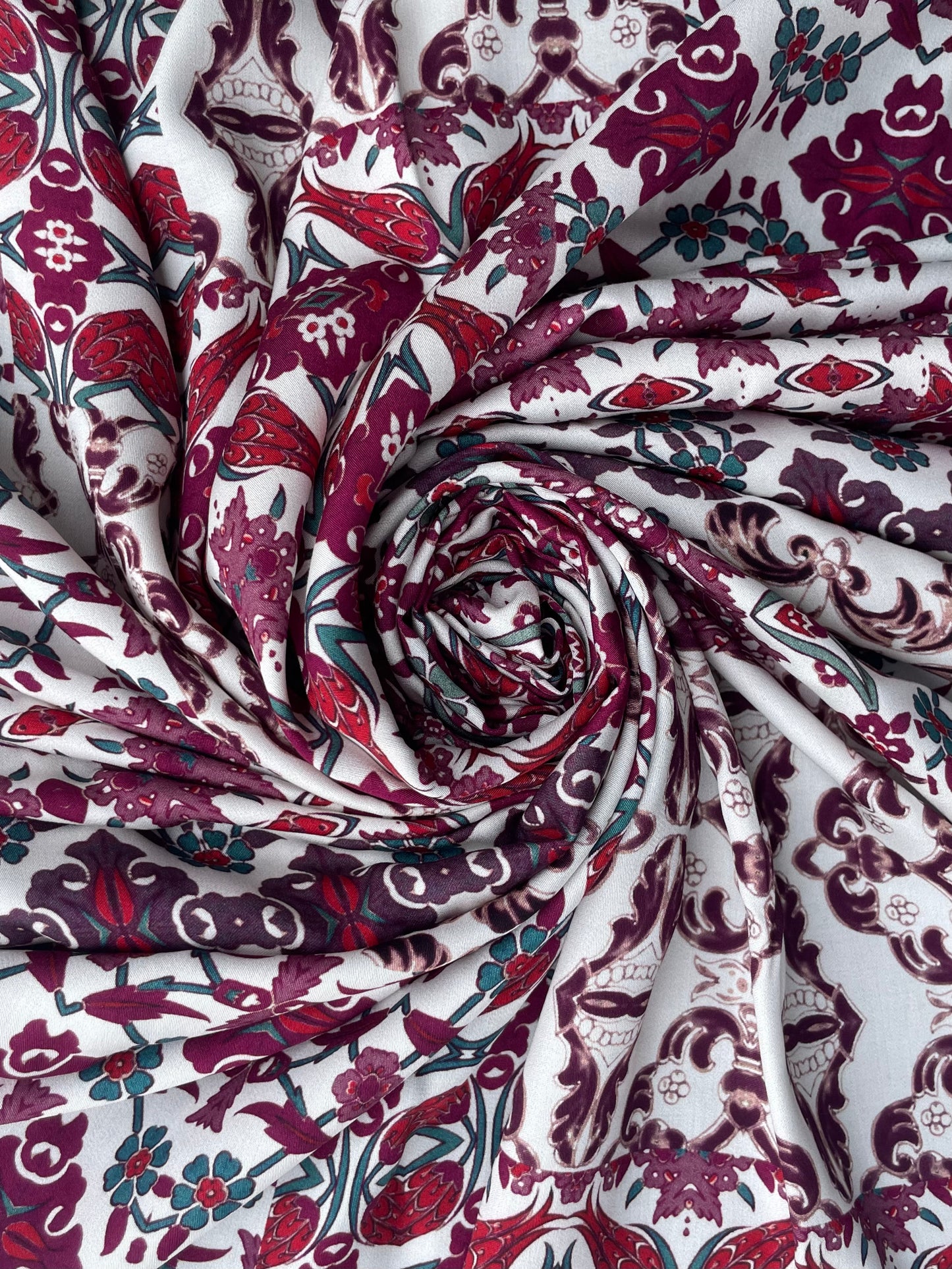 CALLISTA: Crêpe Viscose multi-imprimé