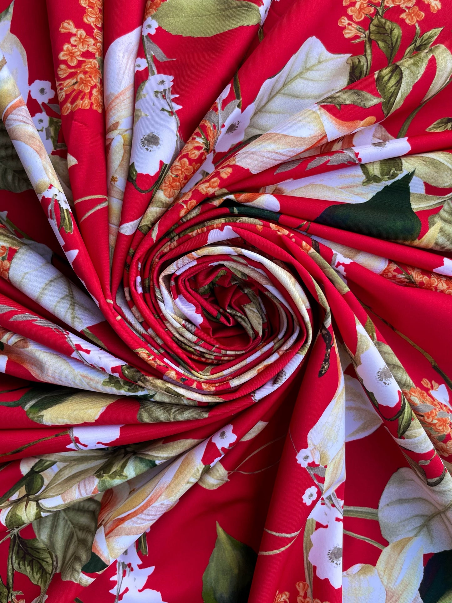 LUCRÈCE: Maille imprimé Floral Vintage