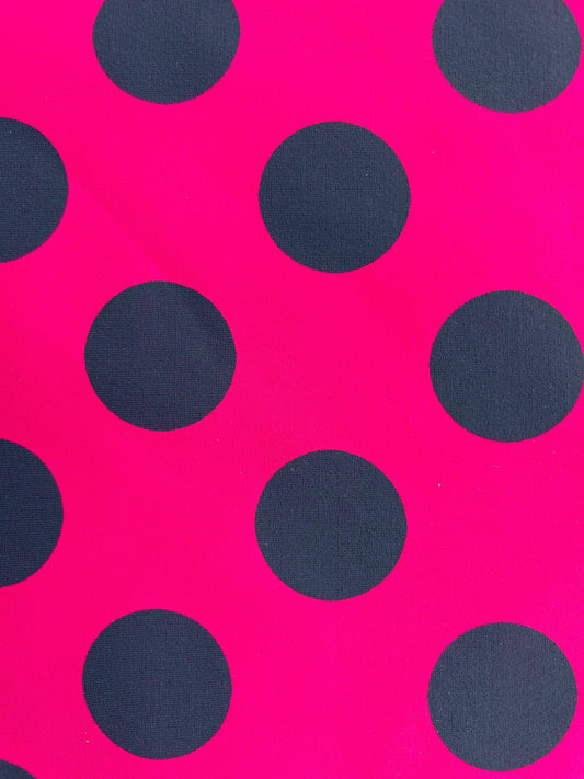 POLINA: Maille imprimé Gros Pois