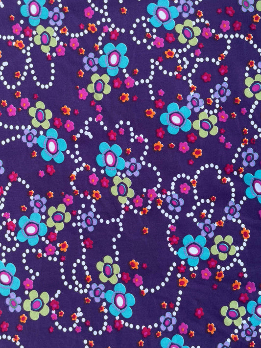 LIRISSA: Maille imprimé Floral et pois