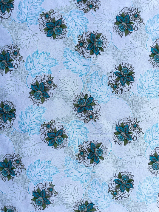 MIRELLA: Maille imprimé Floral Vintage