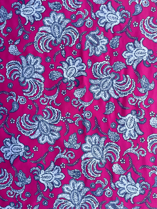 ORYEL: Maille imprimé Floral Oriental