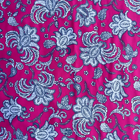 ORYEL: Maille imprimé Floral Oriental