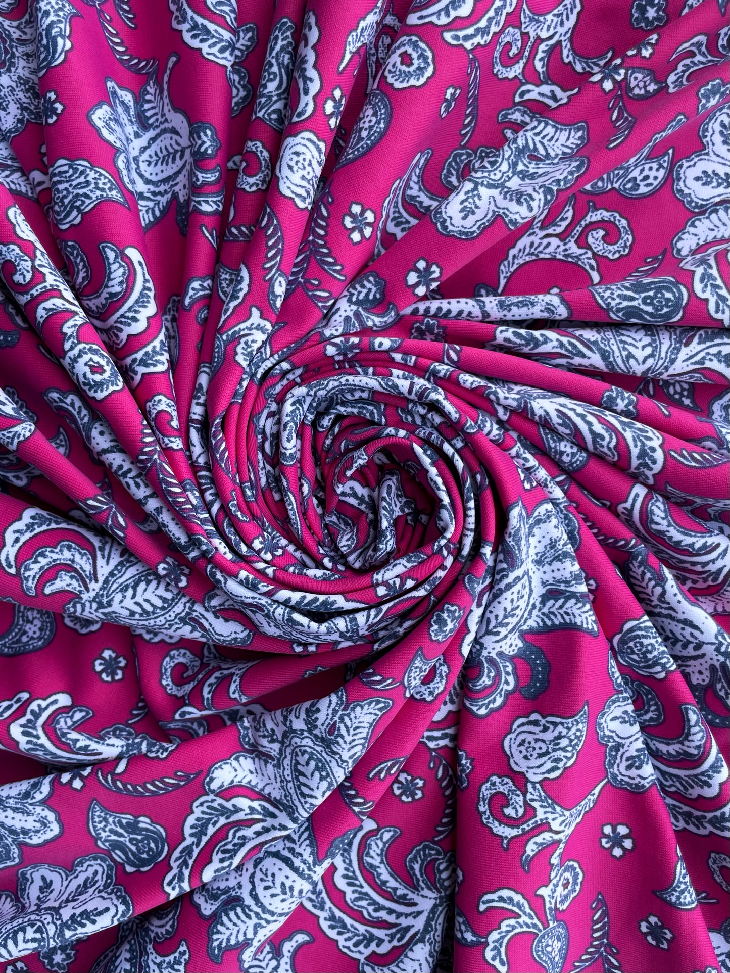 ORYEL: Maille imprimé Floral Oriental