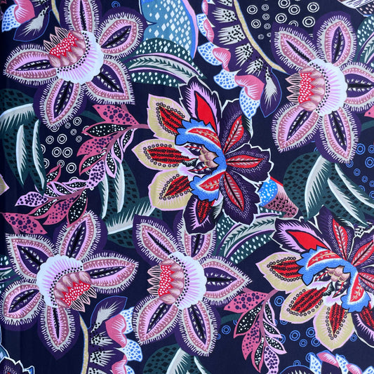 AZALÉE: Maille imprimé Floral