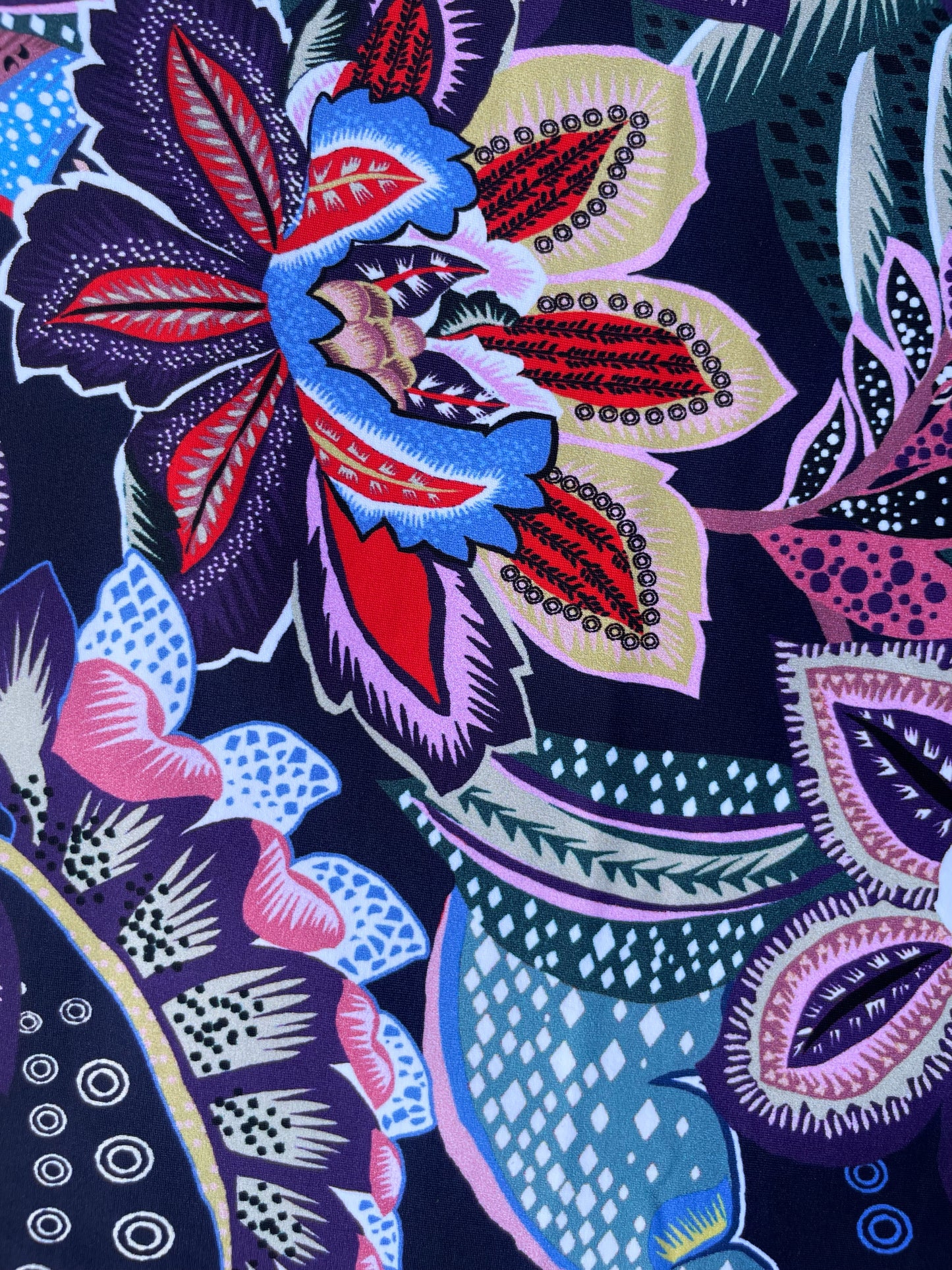 AZALÉE: Maille imprimé Floral