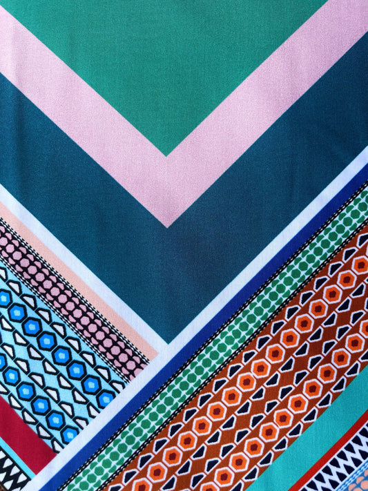 CYRIAN: Maille imprimé Graphique