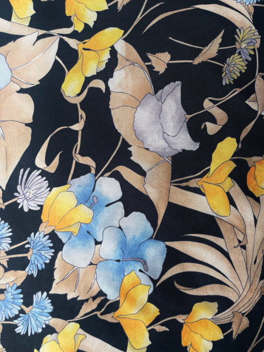 AZUCENA: Maille imprimé Florale Vintage