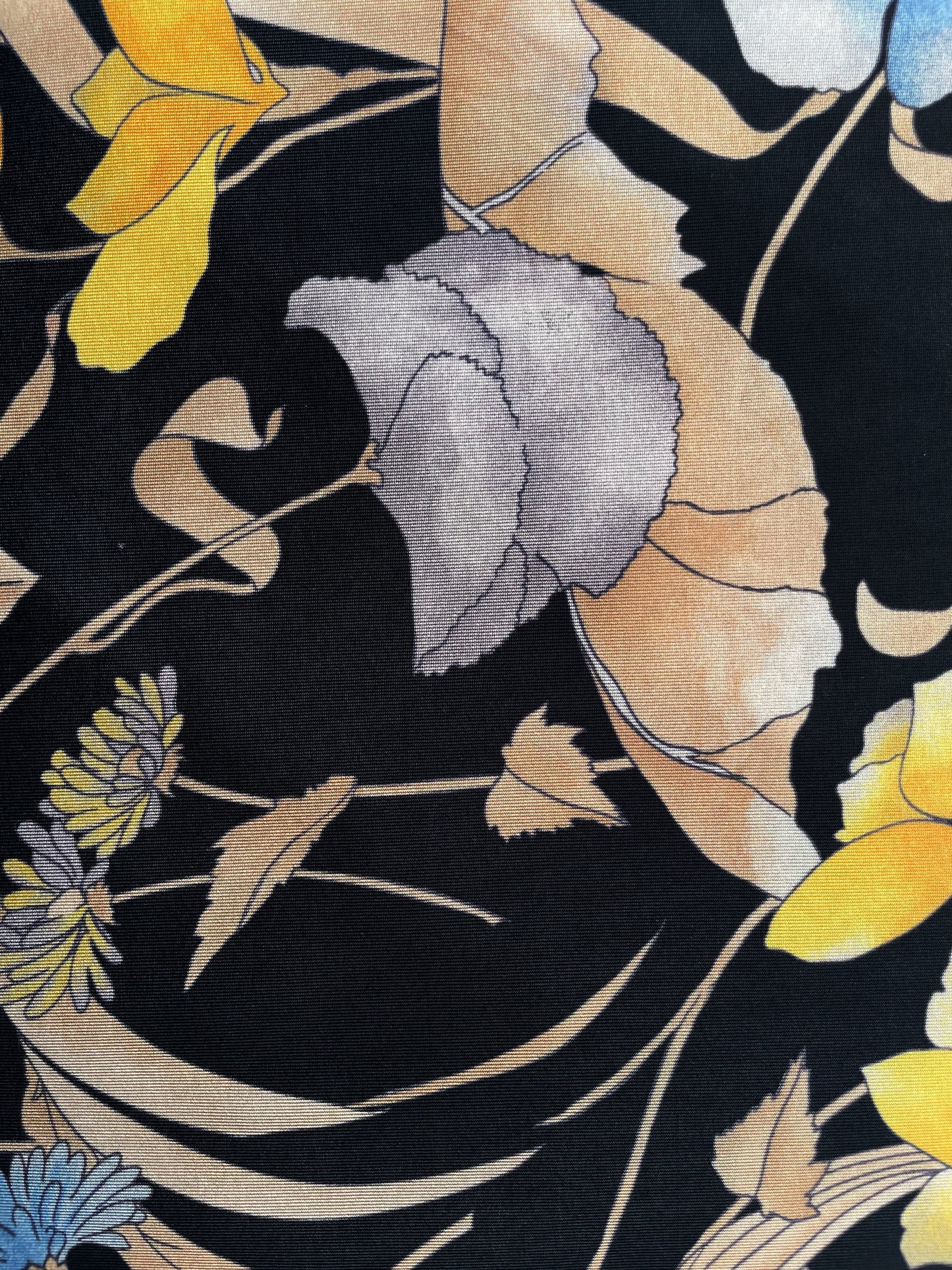 AZUCENA: Maille imprimé Florale Vintage