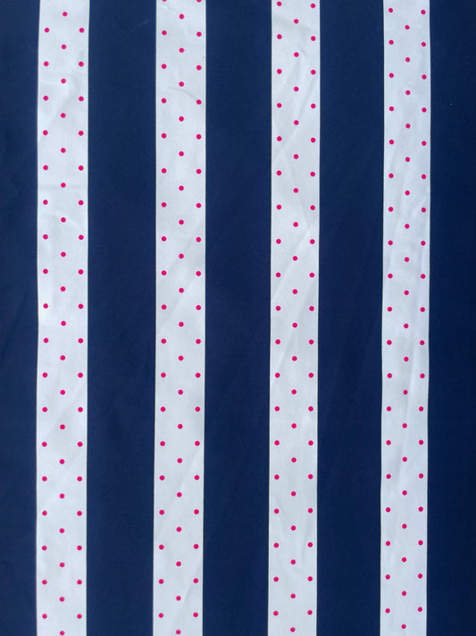 DARIO: Maille imprimé Rayé et pois