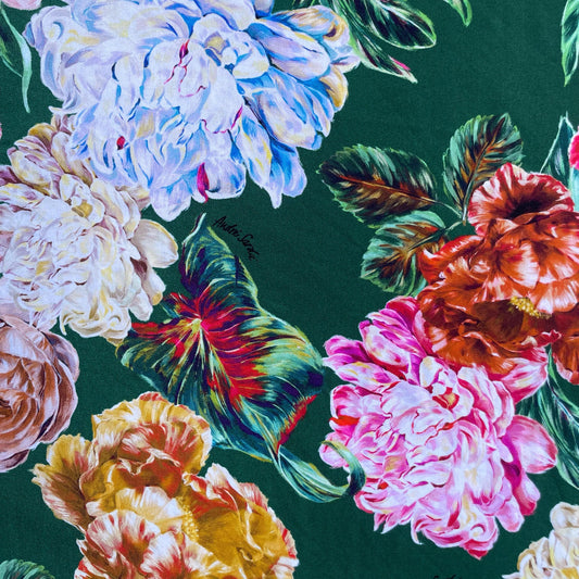MEI: Maille imprimée Pivoine Vintage