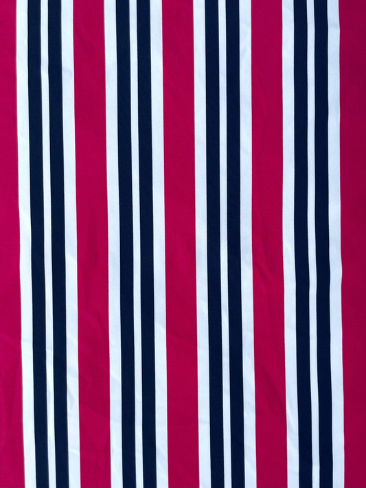 ISOLA: Maille imprimé Rayé