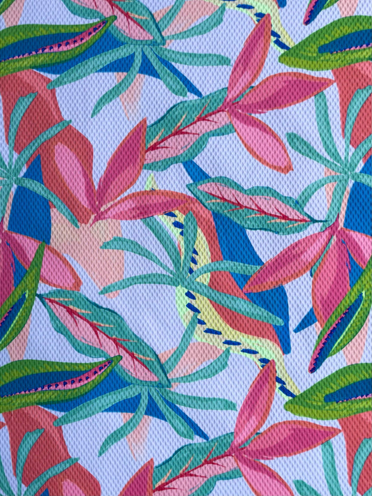 NILO: Maille gaufrés imprimé Jungle