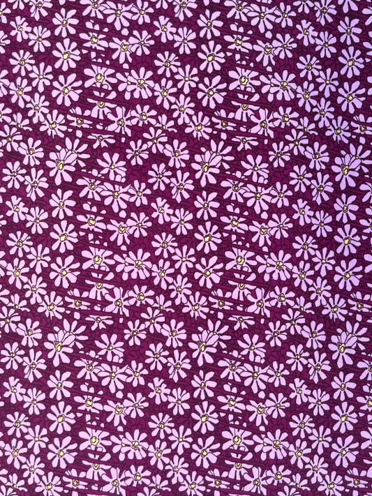 MONIQUE: Maille imprimé Petites Fleurs Vintage