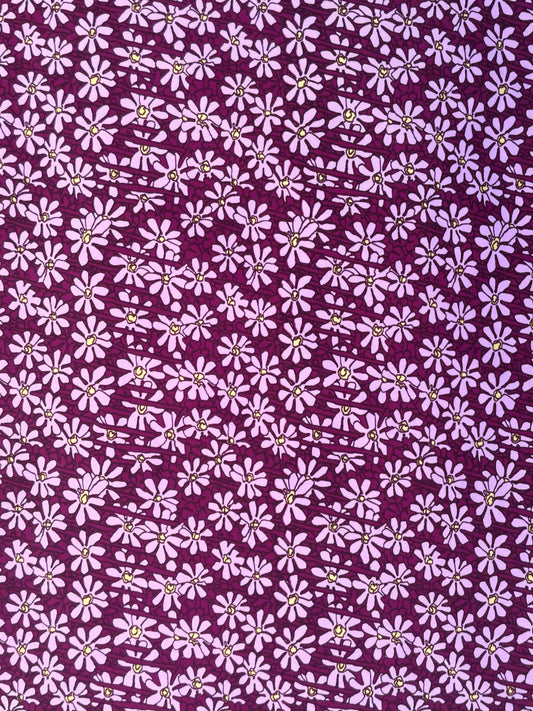 MONIQUE: Maille imprimé Petites Fleurs Vintage