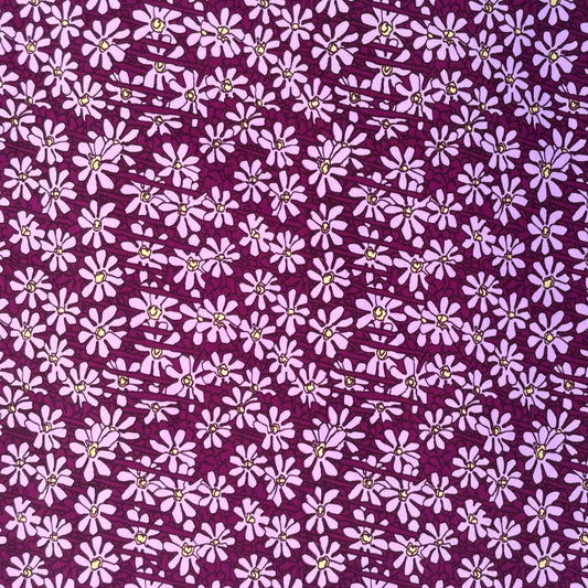 MONIQUE: Maille imprimée Petites Fleurs Vintage