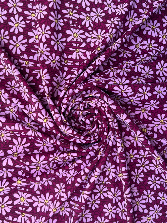 MONIQUE: Maille imprimé Petites Fleurs Vintage