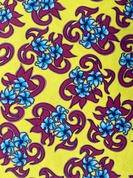 KENDRA: Maille imprimé Floral 90’s