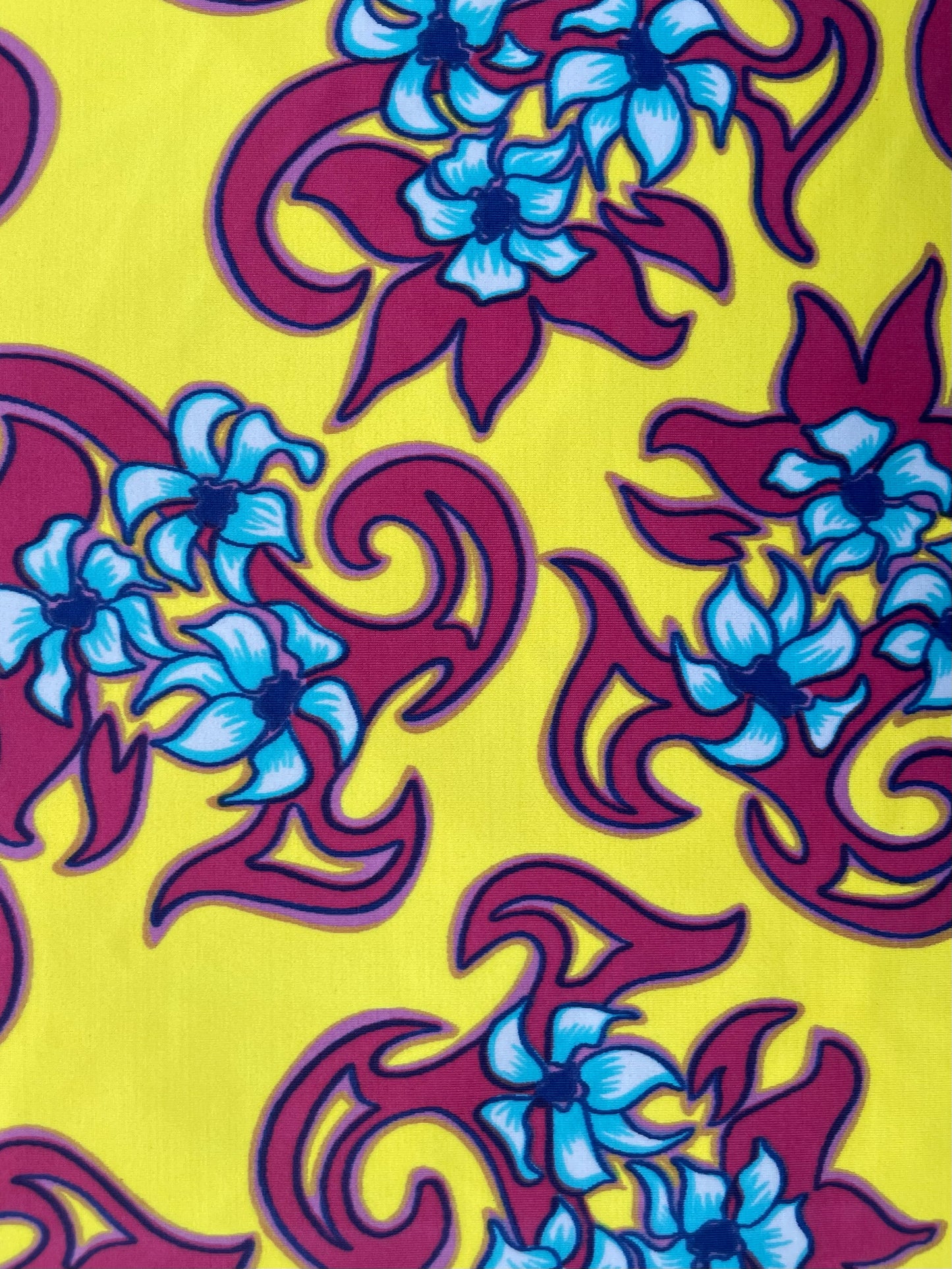 KENDRA: Maille imprimé Floral 90’s