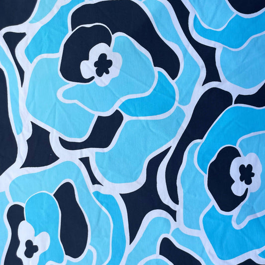 TALORIA: Maille imprimée Floral Abstrait