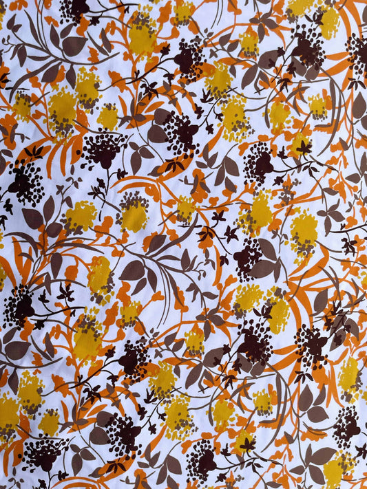 AUTOMNE: Maille imprimé Fleurs d’Automne