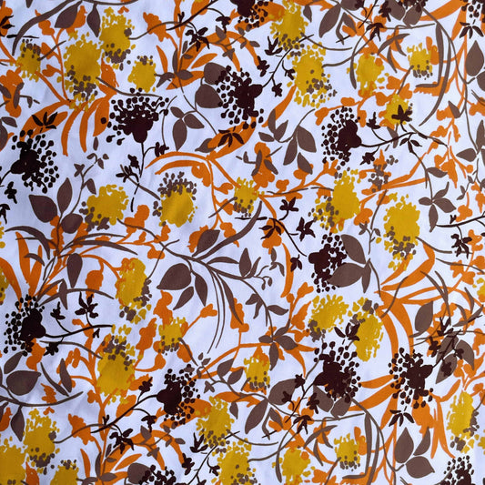 AUTOMNE: Maille imprimée Fleurs d’Automne