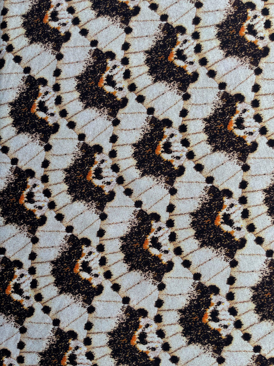 PAPILIA: Maille imprimé Ailles de Papillons