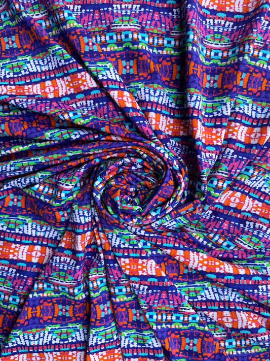 KALIDA: Maille imprimé psychédélique