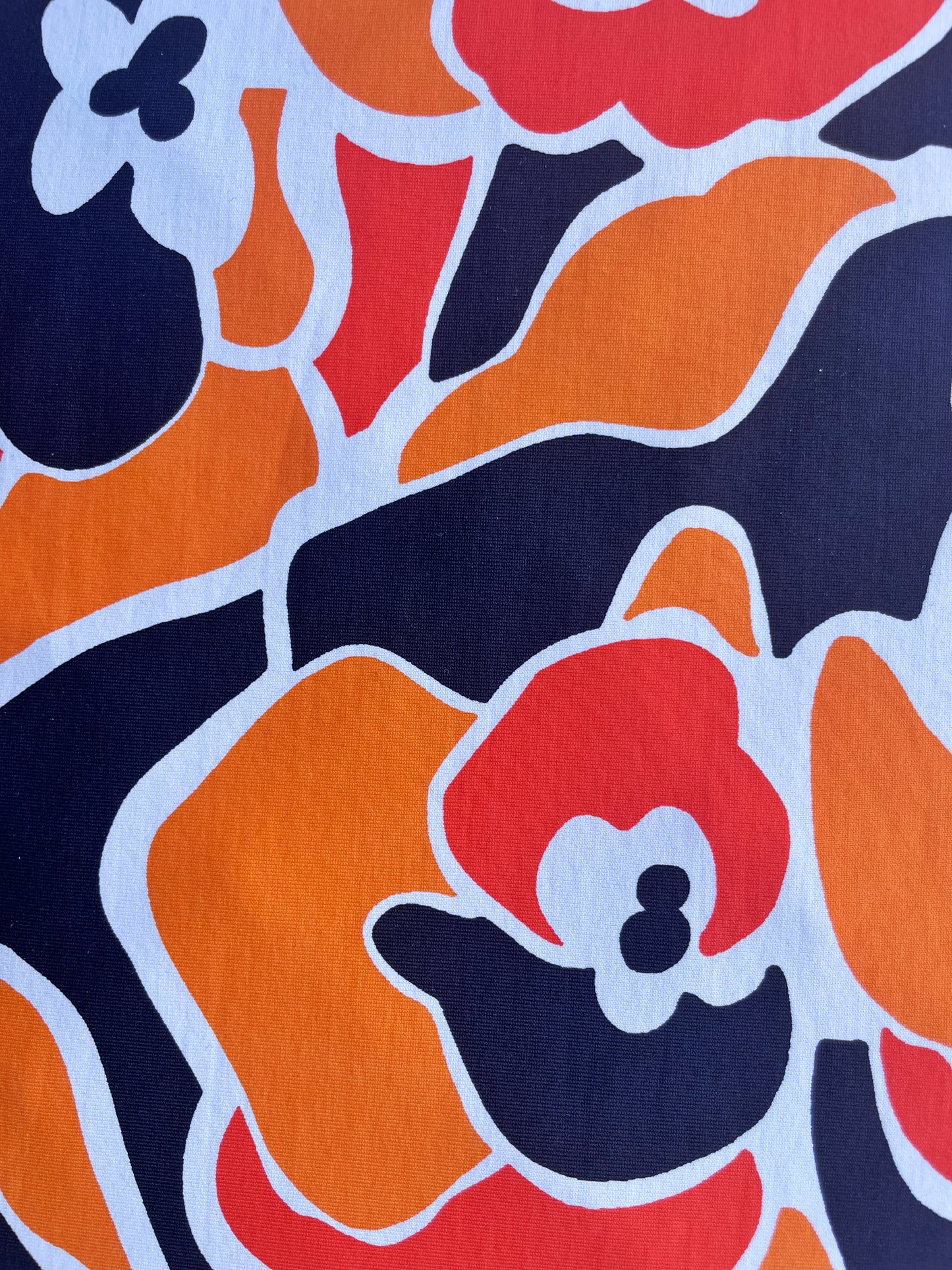 TALORINA: Maille imprimé Floral Abstrait
