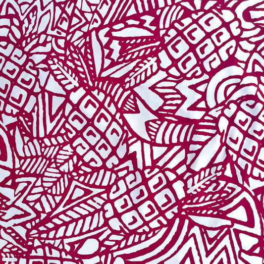 PINAÉ: Maille imprimée Ananas Graphique