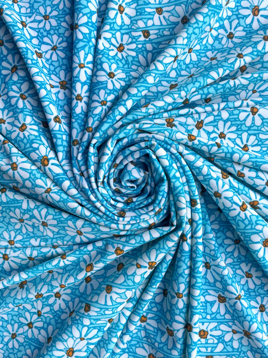 MARGUERITE: Maille imprimé Marguerite