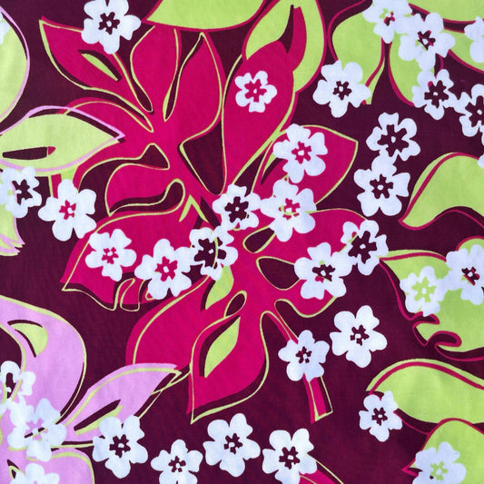 AMANDA: Maille imprimée Floral 90’s