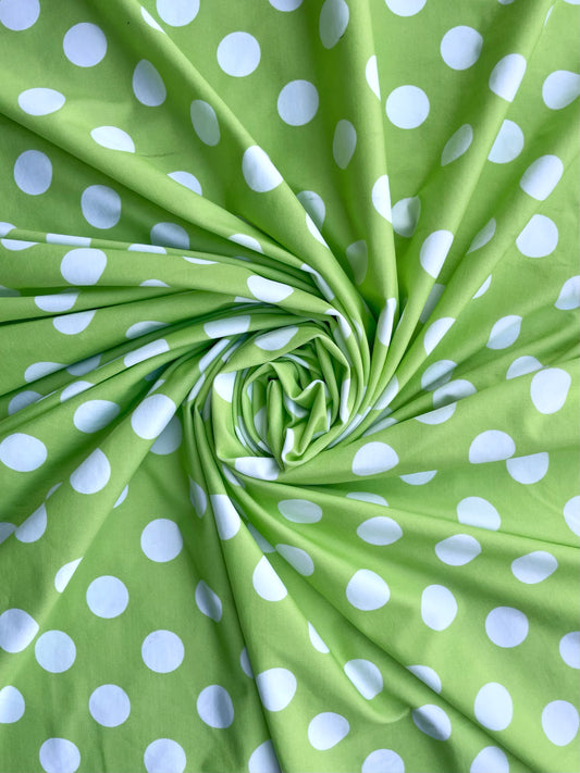 IRINA: Maille imprimé Polka Dot