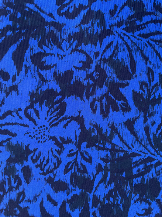 PEINTIA: Maille imprimé Floral Peint