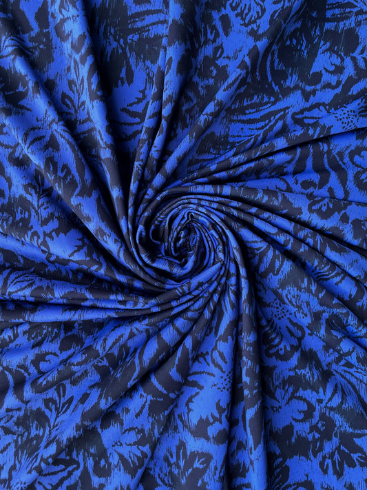 PEINTIA: Maille imprimé Floral Peint