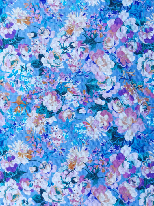 JOSIANNE: Maille imprimé Floral Vintage