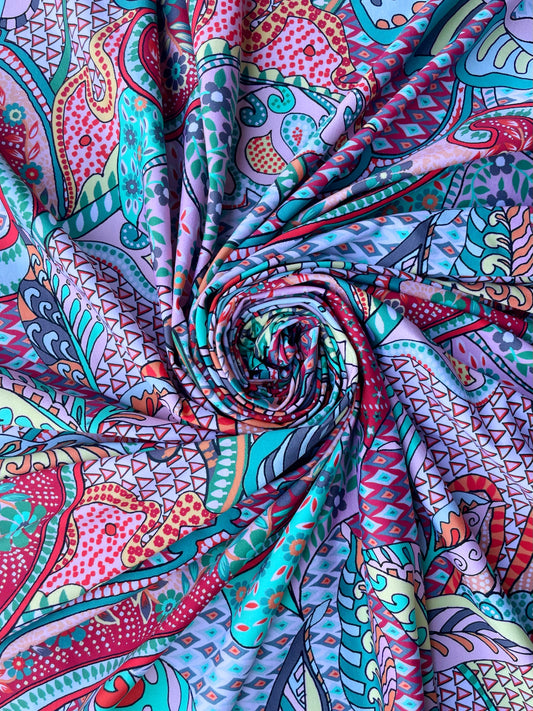 DALORIA: Maille imprimé Bohème