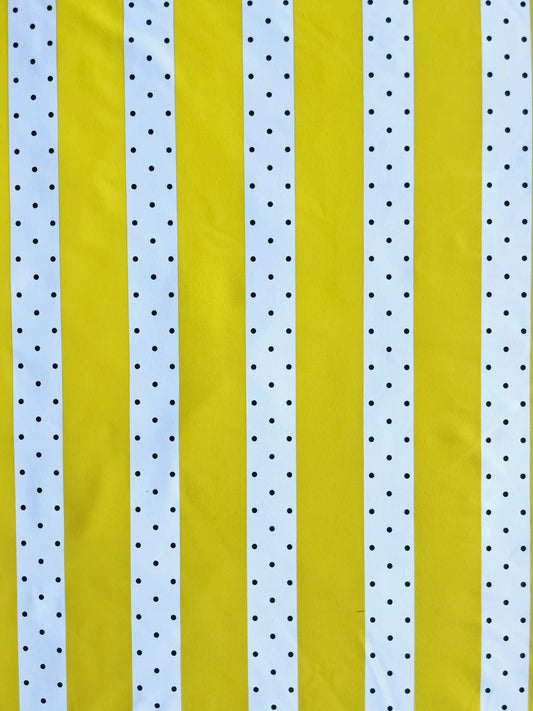 LORÉO: Maille imprimé Rayé et pois