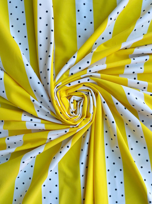 LORÉO: Maille imprimé Rayé et pois