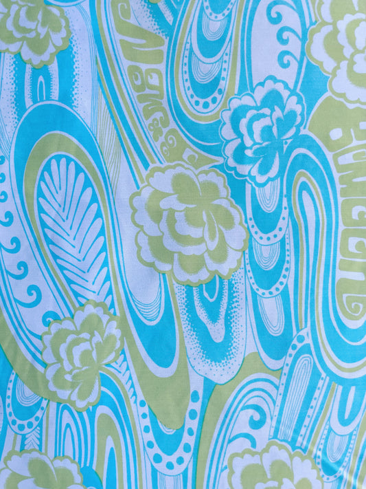 BILI: Maille imprimé Floral Psychédélique