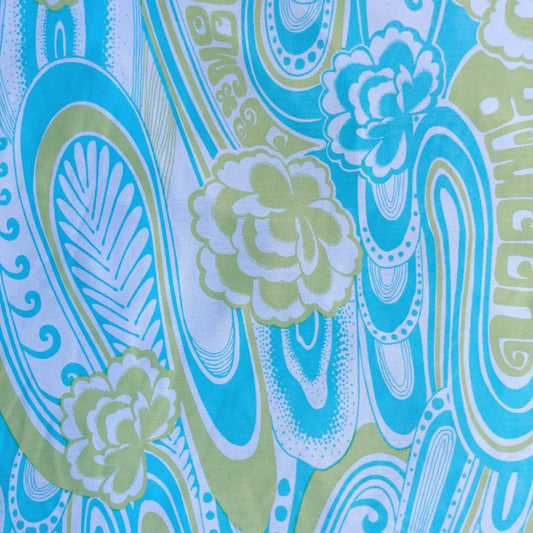 BILI: Maille imprimée Floral Psychédélique