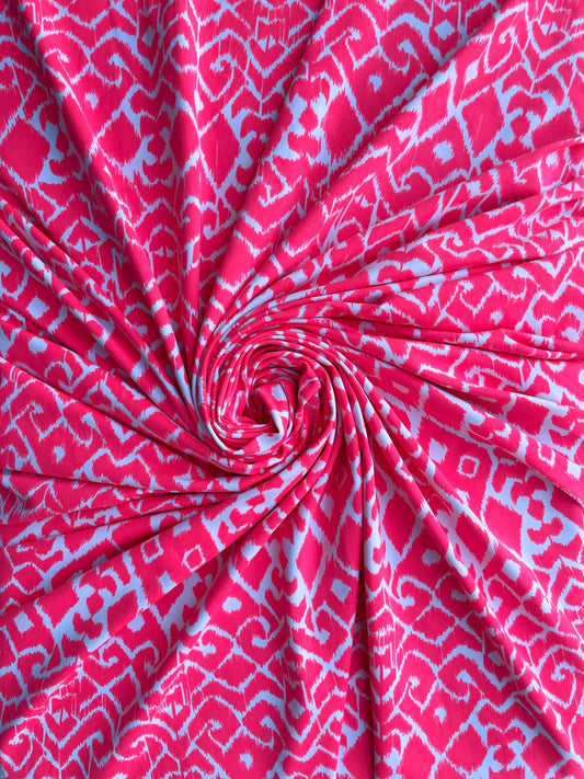 AXÉLIA: Maille imprimé Géométrique