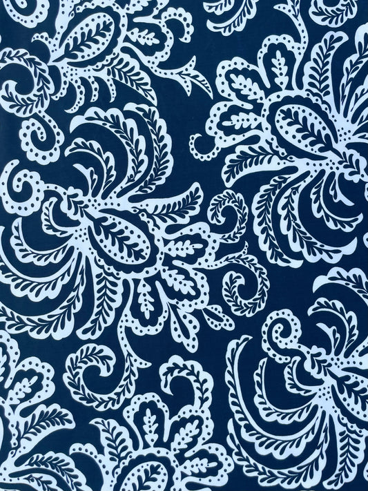 AZAHRA: Maille imprimé Floral Oriental