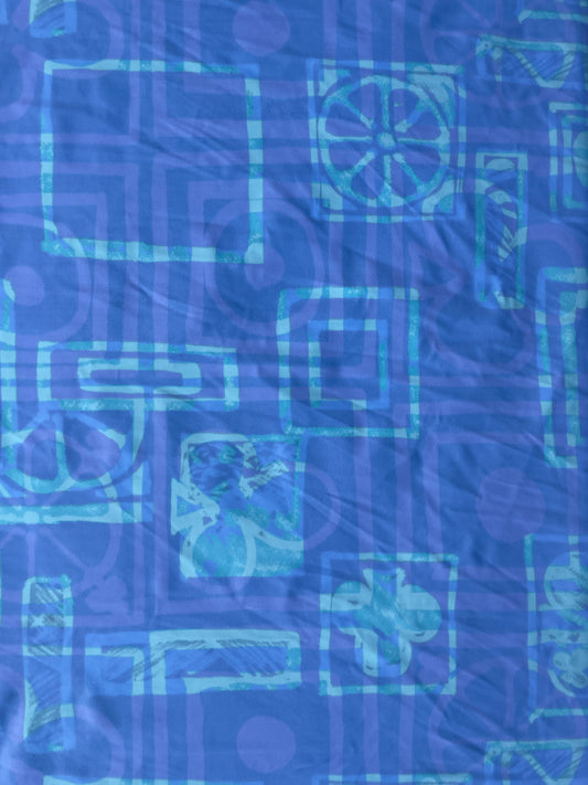 NEONIA: Maille imprimé Géométrique Fluorescent