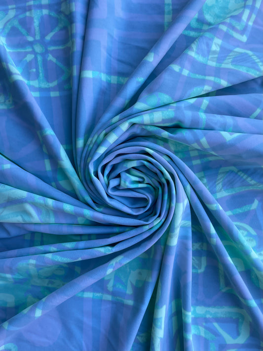 NEONIA: Maille imprimé Géométrique Fluorescent