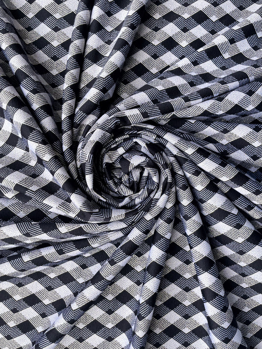 YANN: Maille imprimé Zig Zag