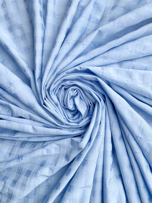 ZEYAD: Maille Jacquard Quadrillé